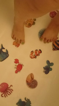 Stepping on My Fishies