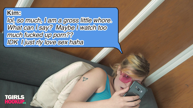 Tgirls Hookup: Midwestern slampa knullad full av mjölk