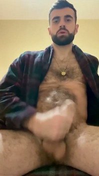 Busting a Huge Load Before Bed