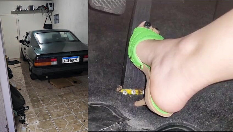 M4ndy: Kereta tidak mahu meninggalkan garaj