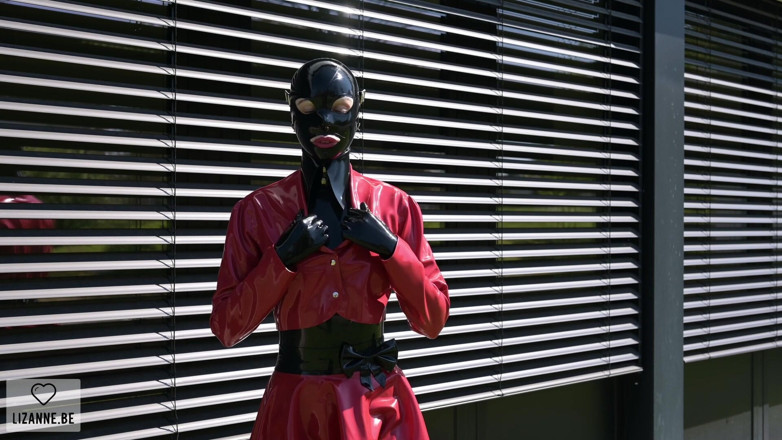 Lizanne: Red Latex Springtime