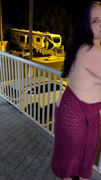 Hot Wife Showing off at the Resort!