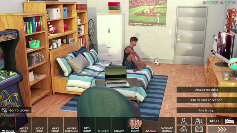 Porny Games: Pill King by Effx Games - Poolside Anal with Stepsis, Brave...