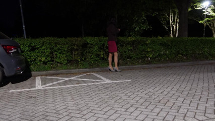Loreleyadd: My Red Dress and Glossy Tights Are Getting Peed on