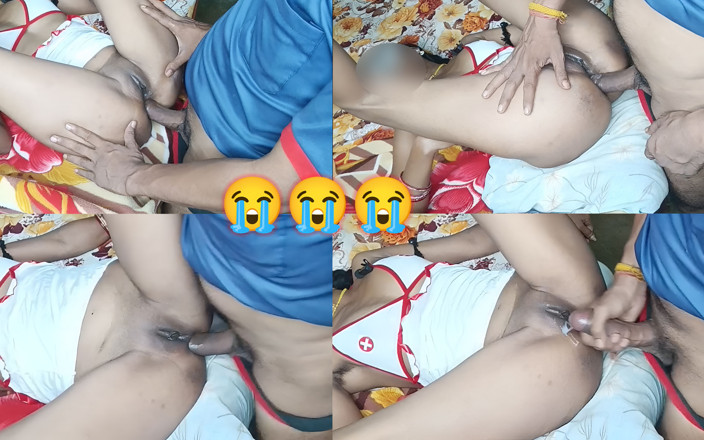 DIMPEEKUMARI21Y: The Cutest Teenage Stepsister Moaned Loudly During the First Hurtful...