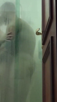 Fucked My Wife's Best Friend in the Shower After She Watched Me - Cum in Mouth