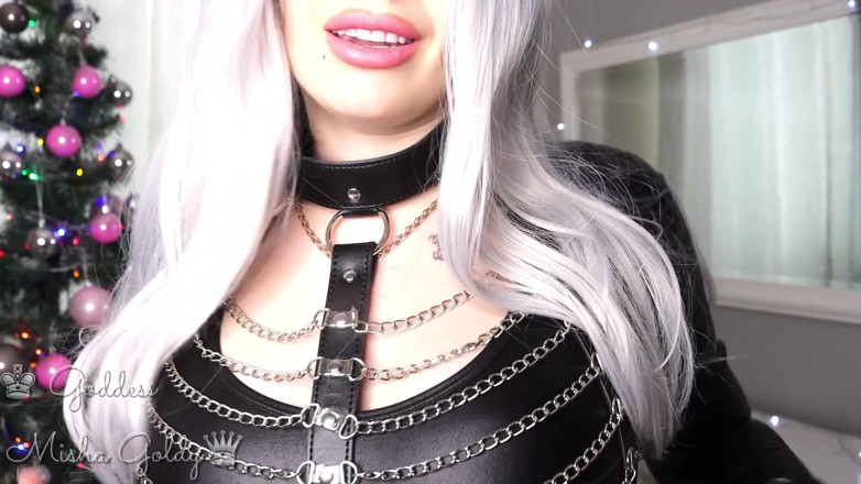 Goddess Misha Goldy: Stříkej a jdi hlouběji do své závislosti na čichání a honění!