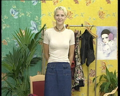 YOUR FIRST PORN: Blondýnka Paula ve Weisemské spodní prádlo Traut Sich Nicht - Blond...