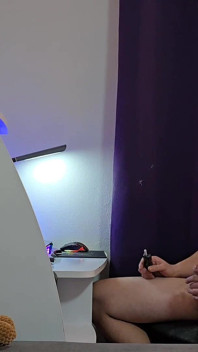 Horny Big Dick Guy - Morning Masturbation, Loud Orgasm and Massive Cumshot