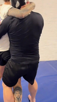 Kourtneyinked Vs Masked Rider - Submission Wrestling Showdown