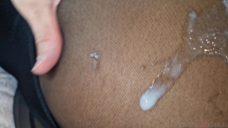 Nylon Xtreme: Julia Kate First Encasement Nylon Cheerleader