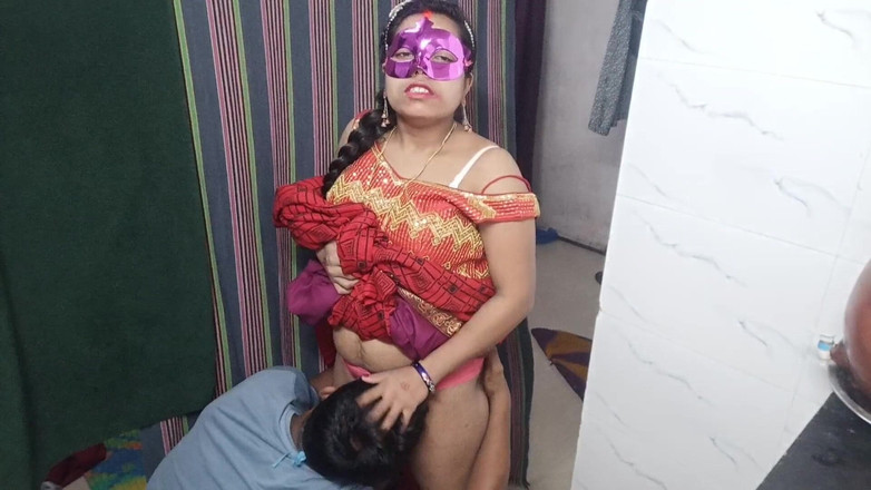 Hindi-Sex: Apasionado sexo amateur indio romántico y real casero!