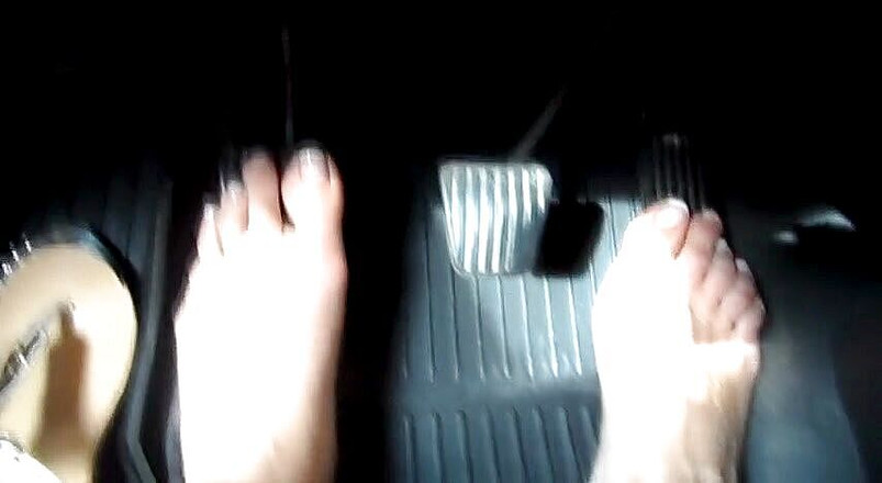 Foot Girls: Pedală pompare de aproape