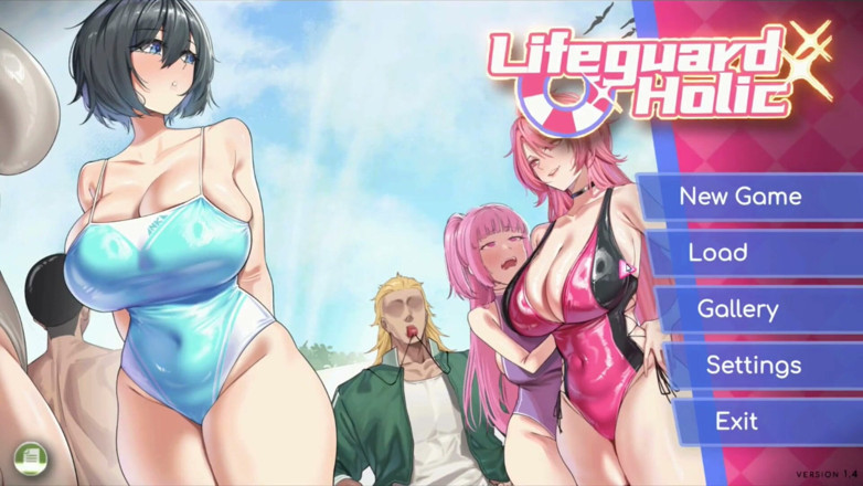 NSFWOtaku: Hentai Game - Minami and Kagura Threesome Hentai Gallery Scene Blowjob...