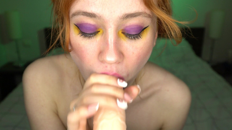 Sheryl X Sinclair: POV: Redhead Sheryl Does Blow Job to Your Hard Cock...