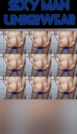 Davidandrexxx: Thong biru seksi