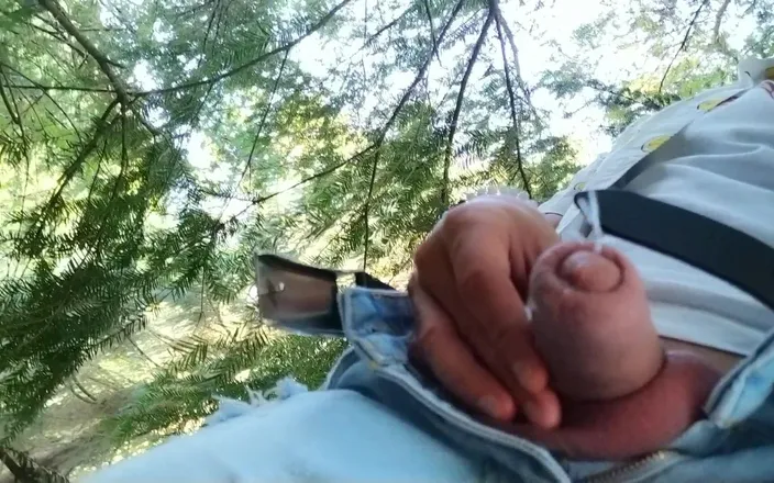 Idmir Sugary: Peeing in the Park Behind a Tree