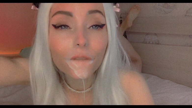 Dirty slut 666: Kitty Loves to Swallow Her Stepdaddy's Milk
