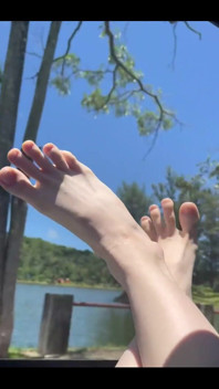 For My Feet Lovers Would You Put Some Oil on and Massage Them for Me?