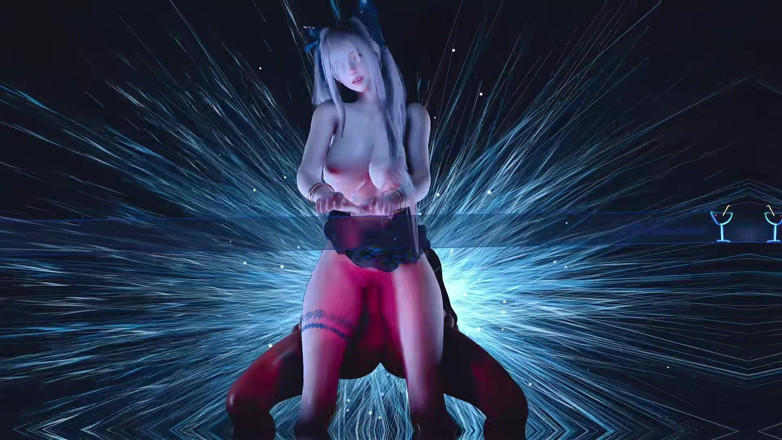 Why fuck so hard: 3D super sexy dj 3D bekam ihre nasse muschi von großem...
