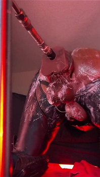Intense Creamy Fuck on the Butt Machine - Gaping and Farting Bubbles