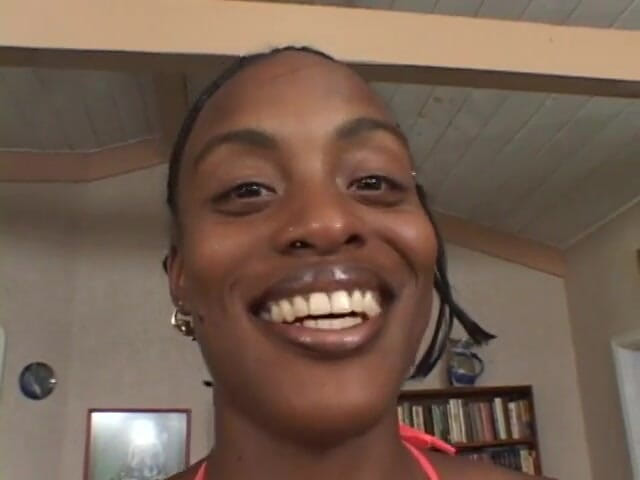 Butt Paradise: Horny ebony sits on a big white dick and fucks...