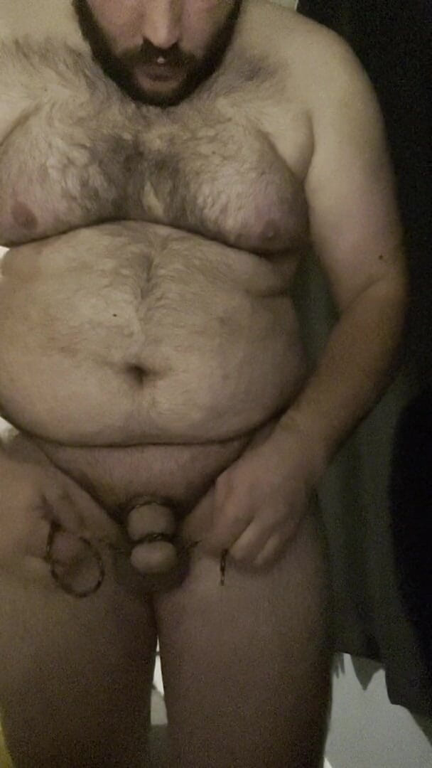 Shaun Cbt: Extreme schwanz-Bondagehüllen mit einer Socke mit Nippelklemmen