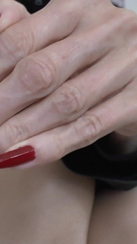 Exciting Long Red Fingernails, Masturbation Permitted, Lady Victoria Valente