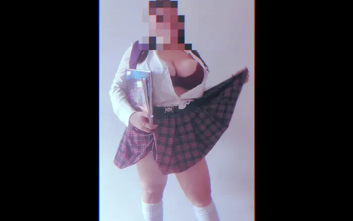 Emily-Chan: Latina teen does a porn casting with an American
