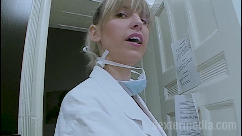 Sextermedia by Pete: Pee Cunt Kara Piss and Fuck in the Doctor's Office