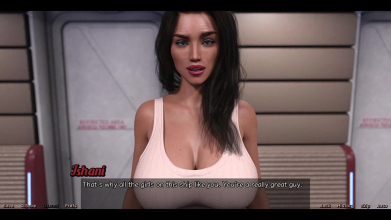 AVN Teller: Spiaggiata nello spazio - la MILF ebano con le grandi tette...