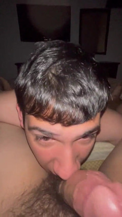 The Substance: Inexperienced Young Man Swallows My Cock and Gives Me His...