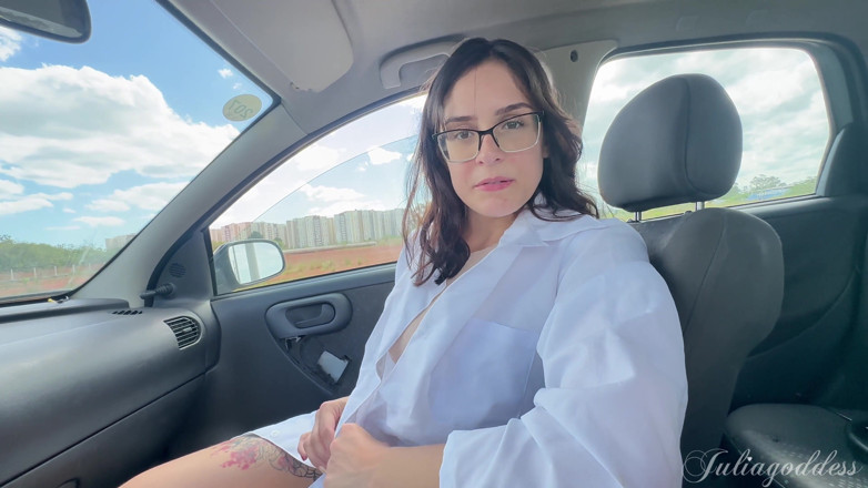 Shamelesscouple: I Got Caught Giving therapy in His Car.. in Public