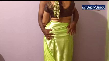 Sexy sindu: Soție indiană în sari, clip web fierbinte clip complet