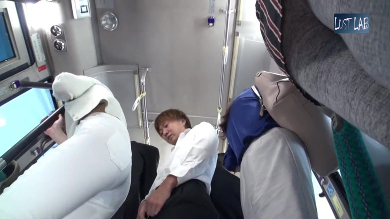 Lust lab: Crowded Bus Rush. Tight Pants Wife Feels the Firm Press,...