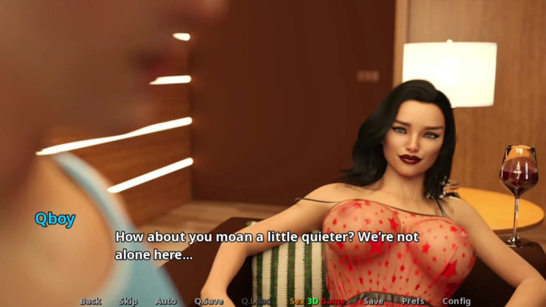 Q Boy: Crush Scarlett Path, hot i big boob sąsiad jebanie