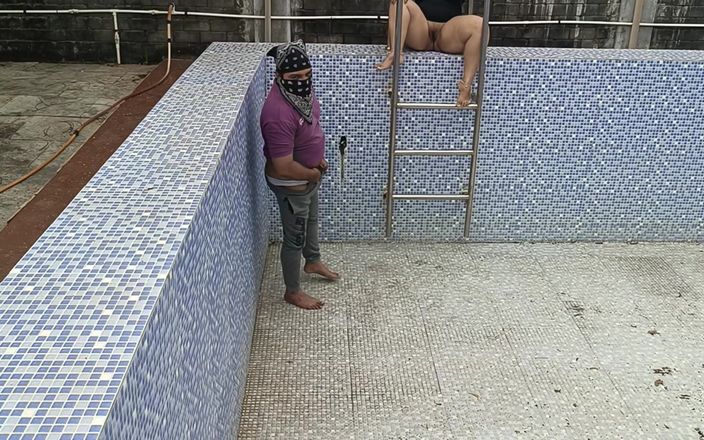 Telugu-fuckers: Indiska Telugu romantiska par njuter av sugande doggy style hard-core...