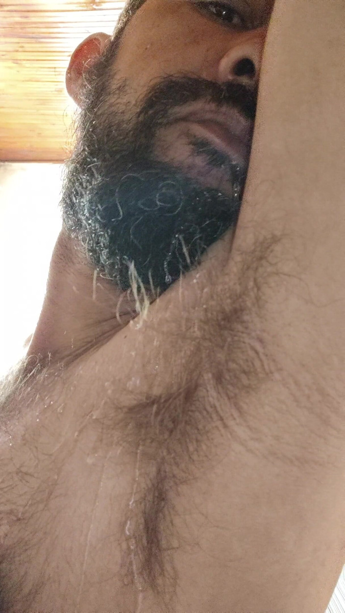 Stink HairyMale: Hairy armpits hot-shorts 5