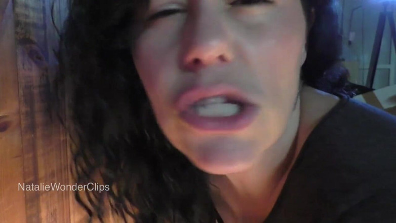 Natalie Wonder: Stiefmutter nimmt dich zum gloryhole
