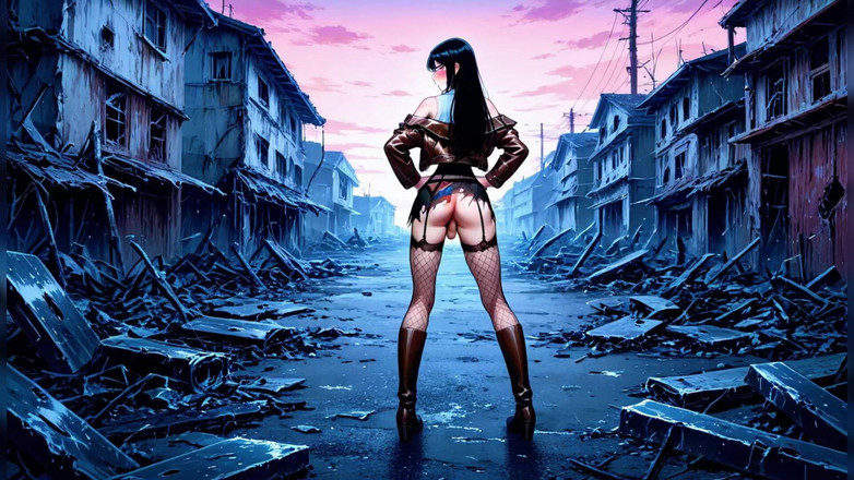 TEEN TRANS: Si cantik dengan tetek besar transeksual di luar rumah berkongkek