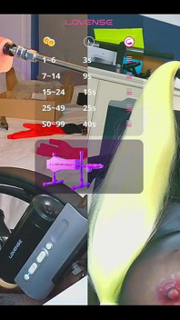 Dolly Is Subjected to a Big Vibrating Plugged Pussy