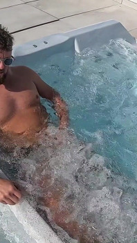 Pee Desperation in the Hot Tub