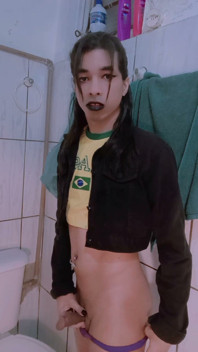 She Is a Slut in Panties Cock Delight Carla Woman Transvestite