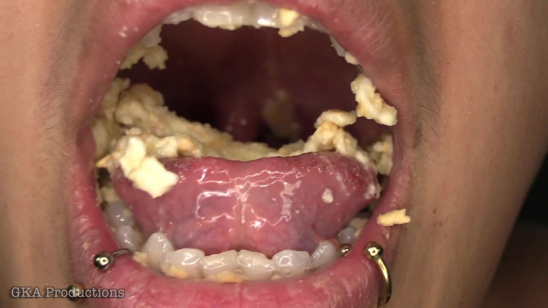 Ginary's Kinky Productions: Remy Mouth Tease Tiny Cracker Crumbs and Commands