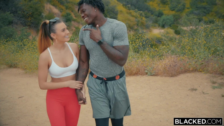Blacked: Blacked Tight Model Doesn't Have Time for Anything but BBC