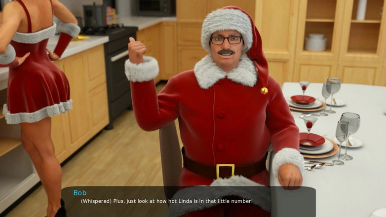 Miss Kitty 2K: Milfy City kerst aflevering 6 - de kerstgeest van Misskitty2k