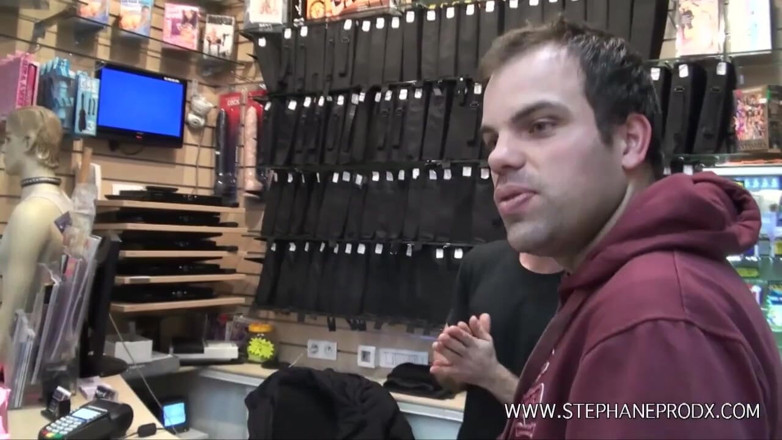 Stephprodx: Dubur Prisca Avec Stephane Prodx Dans Un Sexshop