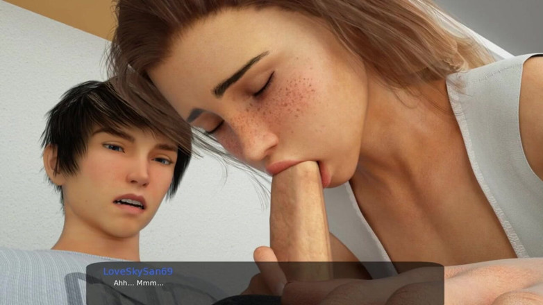 LoveSkySan69: Milfy City V0.71b Część 140 Cipka Sary przez Loveskysan69