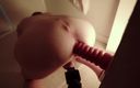 Justin Sweetsun: Hot Anal Expansion From an Amazing Solo Dildo Anal Fucking