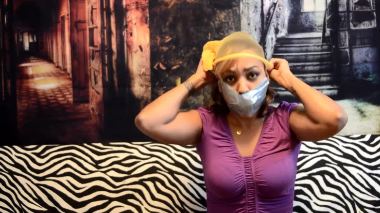 Selfgags classic: 严重的自我堵嘴！